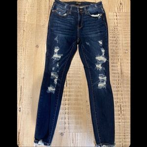 Judy Blue Dark Skinny Jeans